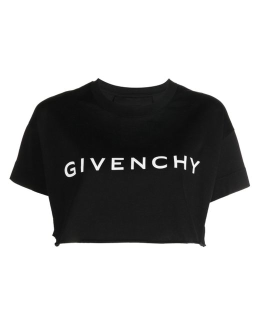 Givenchy cropped short sleeved T-shirt