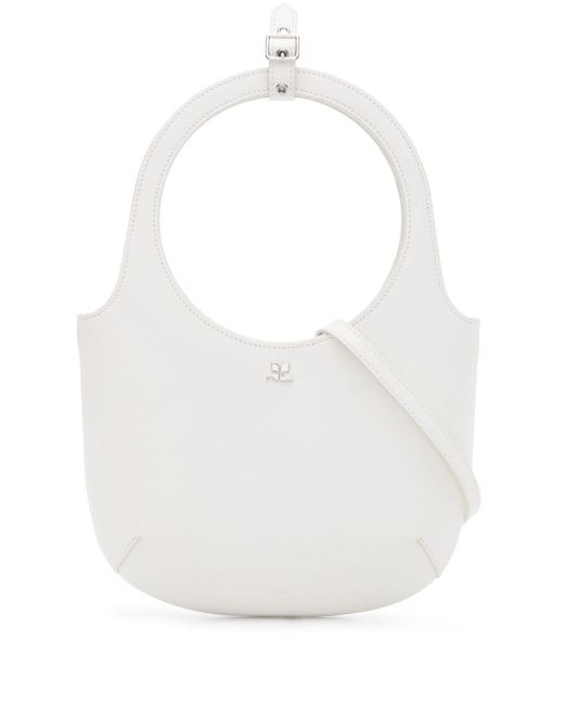 Courrèges Holy leather tote bag