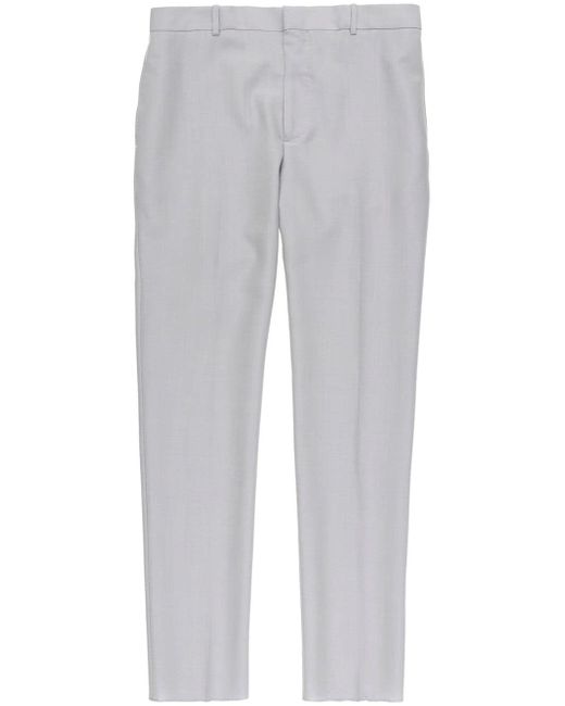 Alexander McQueen tapered cotton trousers