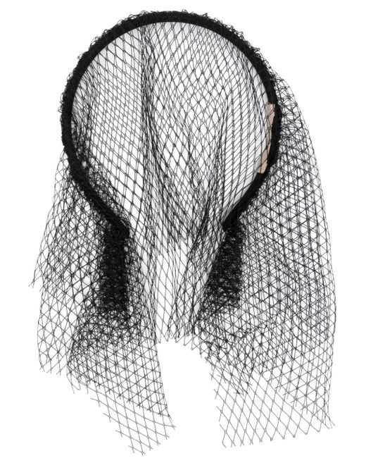 N.21 veil-detail headband