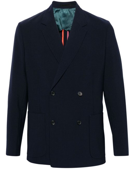 PS Paul Smith notched-lapels double-breasted blazer