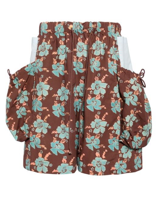 STORY mfg. floral-print shorts