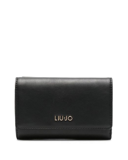 Liu •Jo logo-lettering bi-fold wallet