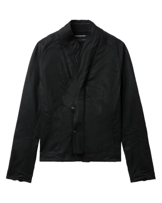 Julius panelled cotton-blend jacket