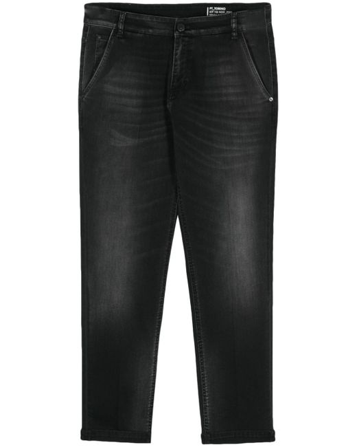 PT Torino low-rise tapered-leg jeans