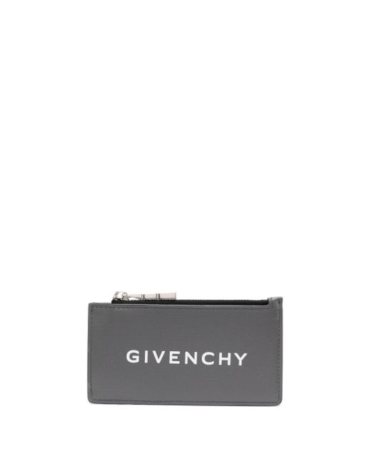 Givenchy 4G logo-print leather cardholder