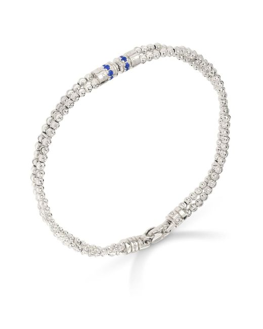 Officina Bernardi 18kt white gold Moon sapphire bracelet