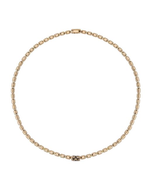 Officina Bernardi 18kt yellow Lumen diamond necklace