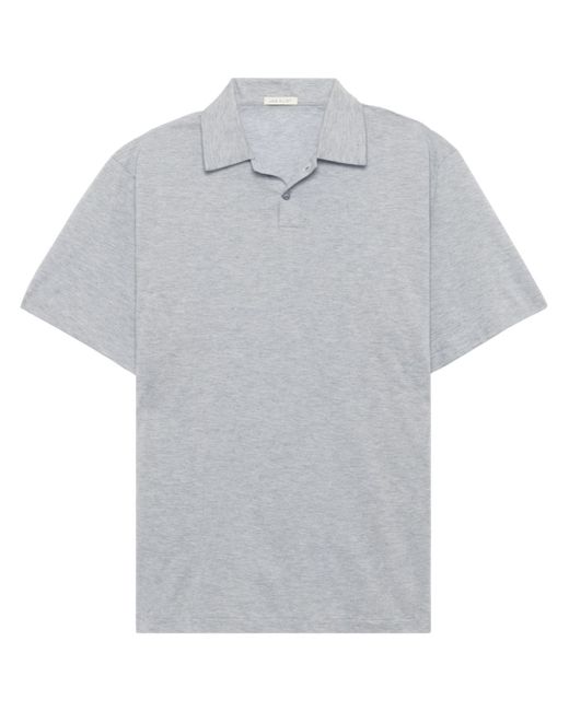 John Elliott cotton-cashmere polo shirt