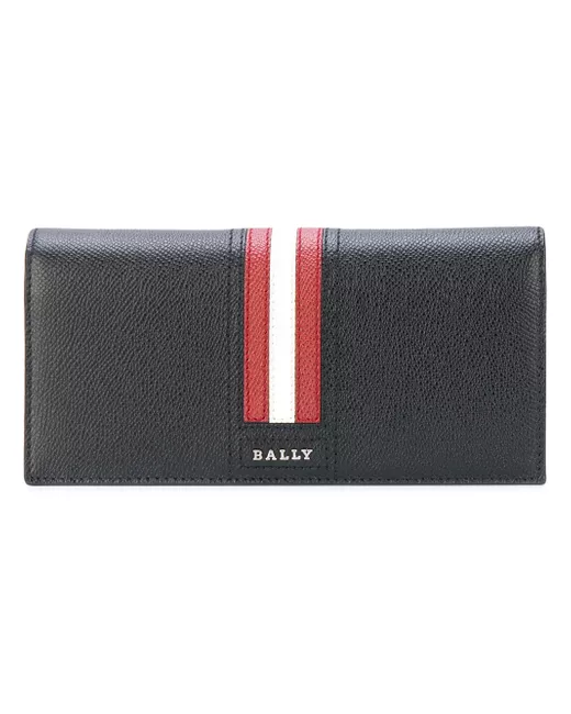 Bally stripe continental wallet
