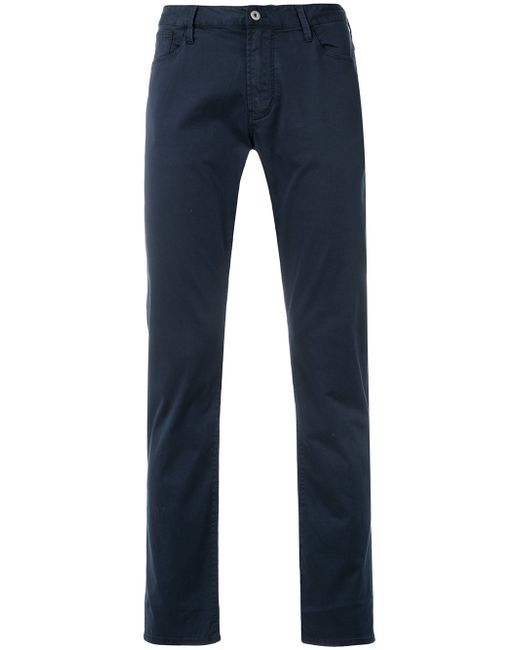 Emporio Armani straight-leg trousers