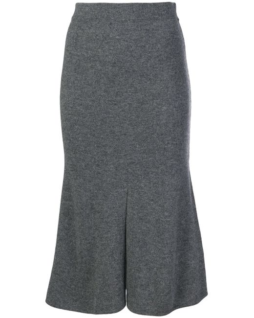 Cashmere In Love flared knitted skirt