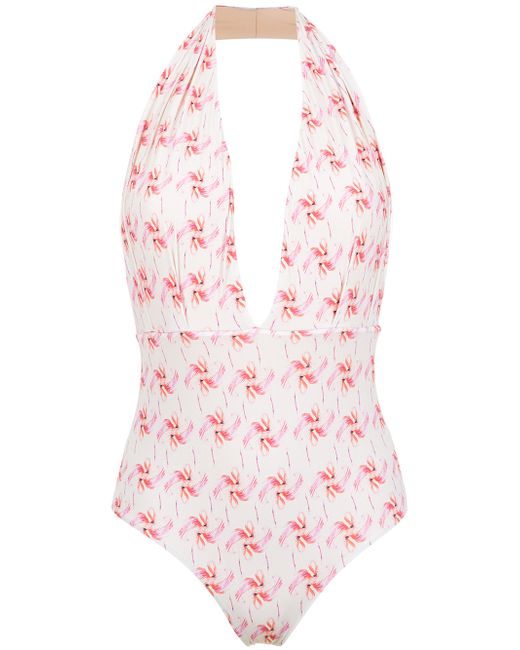 Olympiah Flamingo printed swimsuit