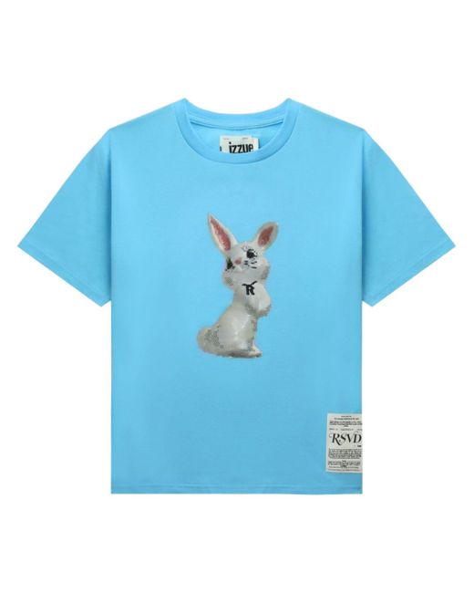 Izzue bunny-print cotton T-shirt
