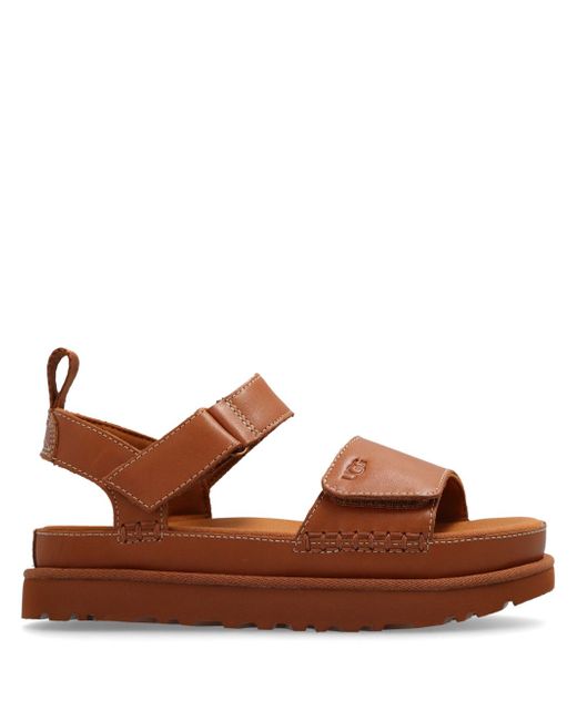Ugg touch-strap leather sandals