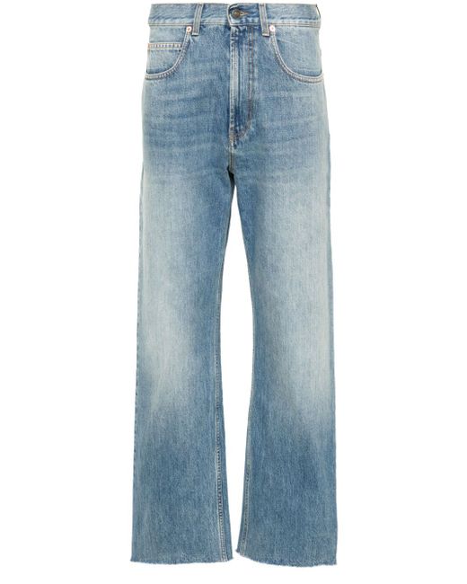 Gucci stonewashed baggy cotton jeans