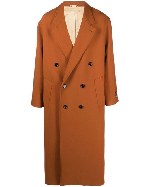 Gucci notched-collar double-breasted coat