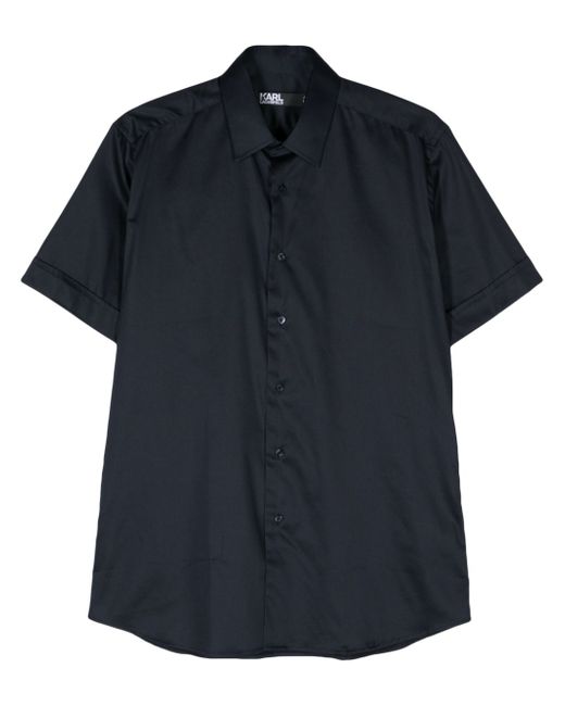 Karl Lagerfeld short-sleeve poplin shirt