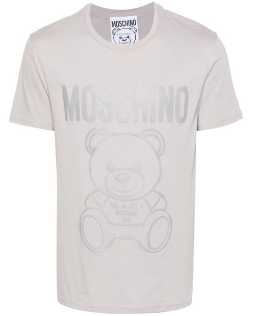 Moschino rubberised-logo T-shirt