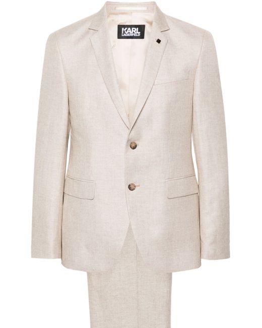Karl Lagerfeld Drive single-breasted suit