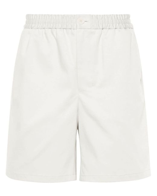 AMI Alexandre Mattiussi elasticated cotton shorts