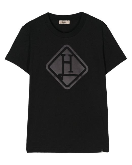 Herno logo-print cotton T-shirt