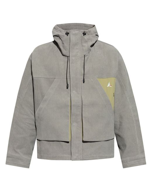Roa corduroy hooded jacket