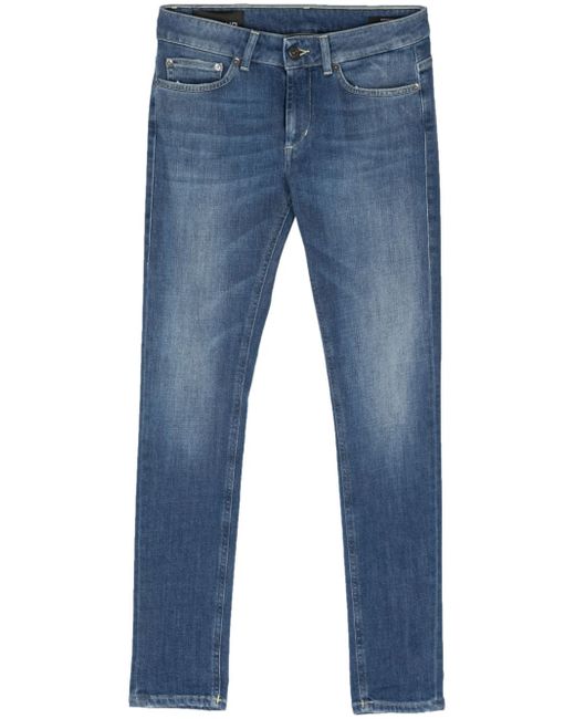 Dondup Monroe low-rise skinny-leg jeans