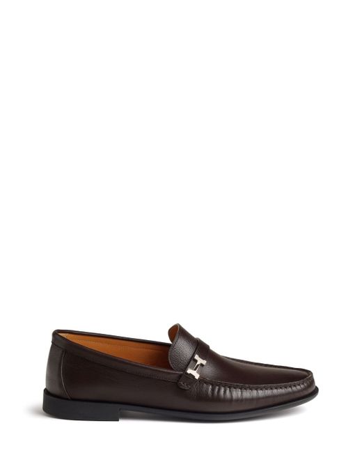 Hermès Pre-Owned Idylle leather loafers