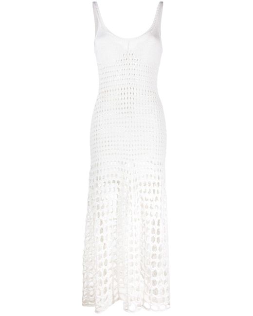 Chloé open-knit sleeveless dress