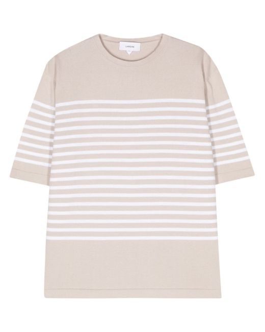 Lardini striped knitted T-shirt
