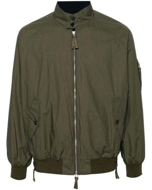 Comme Des Garçons zip-up cotton bomber jacket