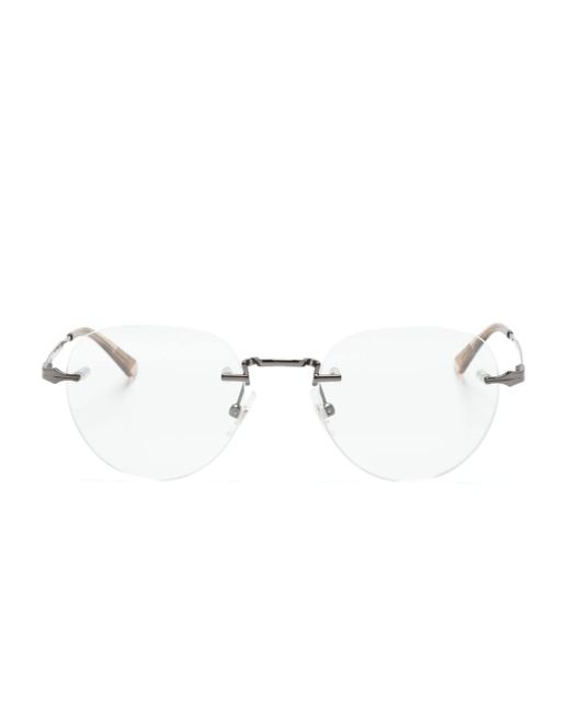 Montblanc oval-frame glasses