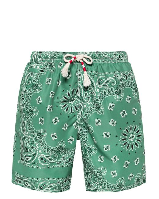 Mc2 Saint Barth bandana-print swim shorts