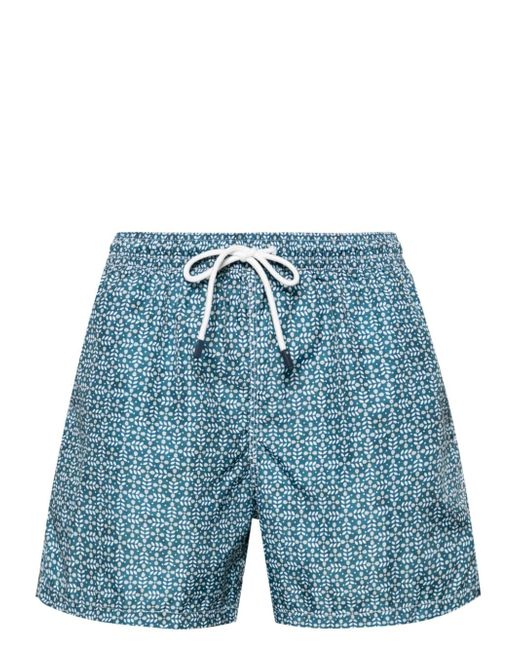 Fedeli floral-print swim shorts