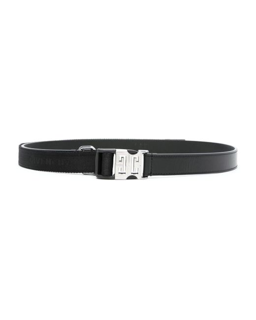 Givenchy 4G logo-buckle leather belt