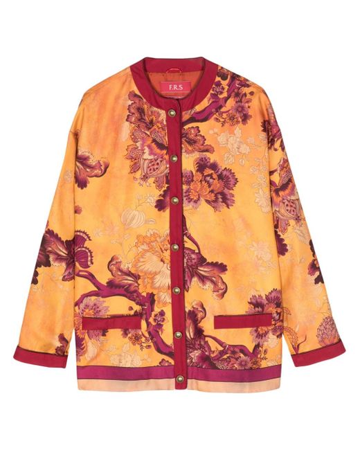 For Restless Sleepers graphic-print jacket