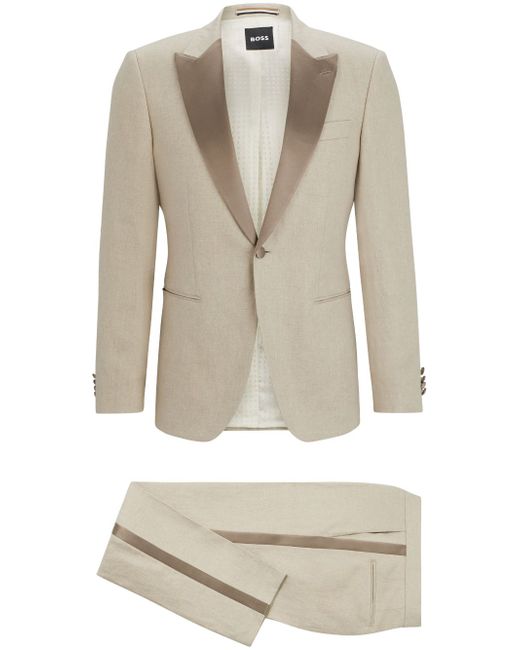 Boss two-piece linen suit