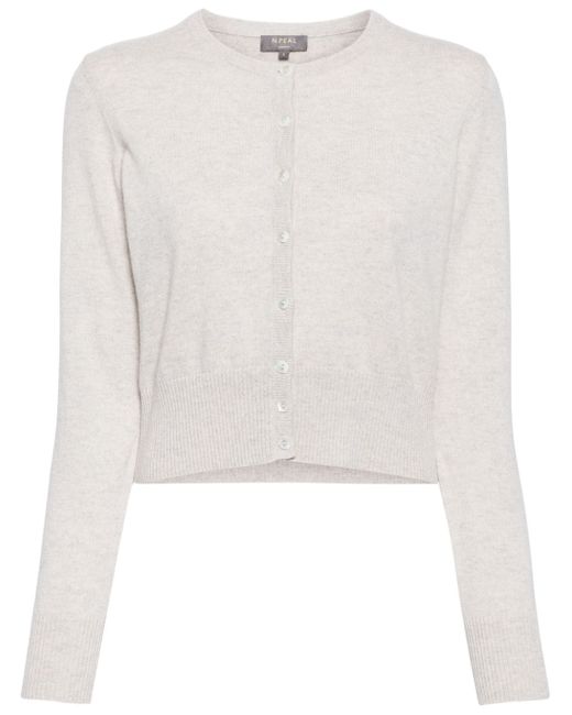 N.Peal long-sleeve cashmere cardigan