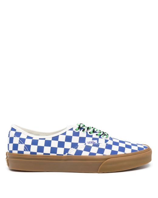 Vans checked canvas sneakers