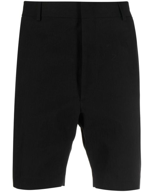 Fendi logo-patch tailored shorts
