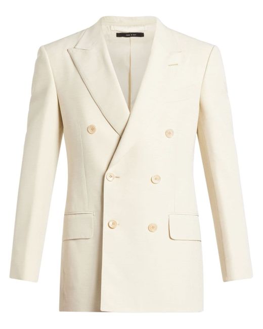 Tom Ford double-breasted tailored blazer
