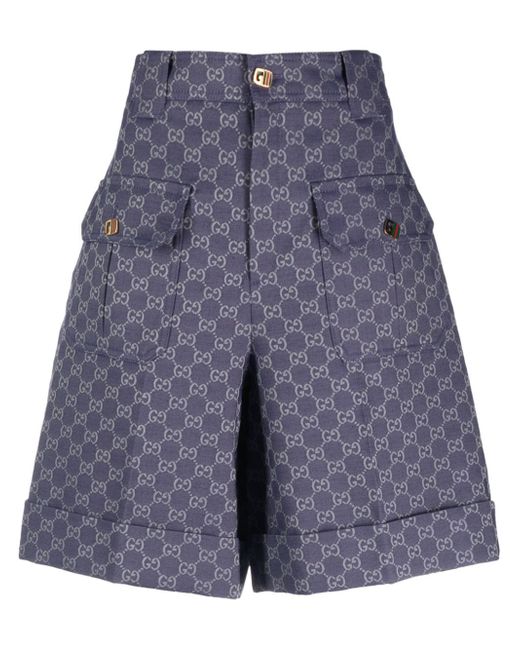 Gucci GG cotton canvas shorts