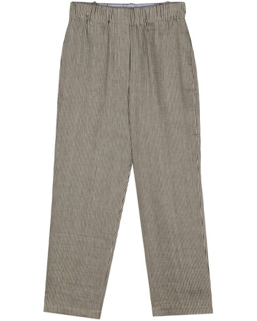 Alysi striped tapered-leg trousers