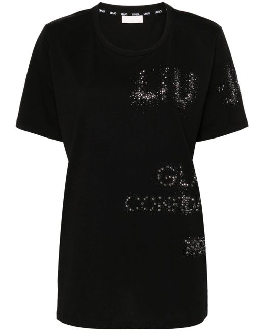Liu •Jo crystal-embellished shirt