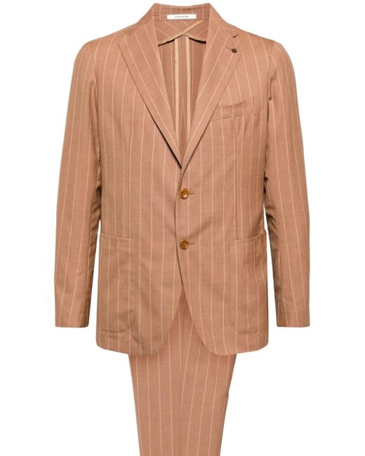 Tagliatore pinstriped single-breasted suit