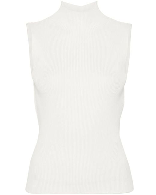 Cfcl Portrait ribbed sleeveless top