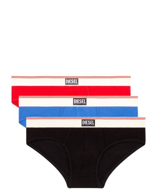 Diesel Andre cotton briefs pack of three