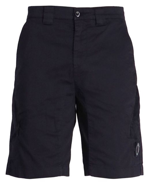 CP Company Lens-embellished shorts