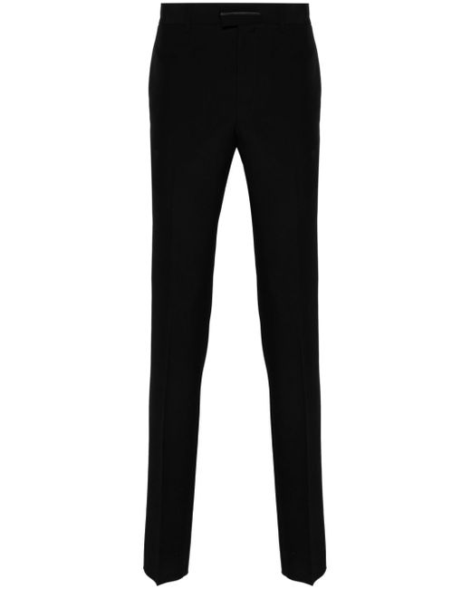 Givenchy logo-plaque straight trousers